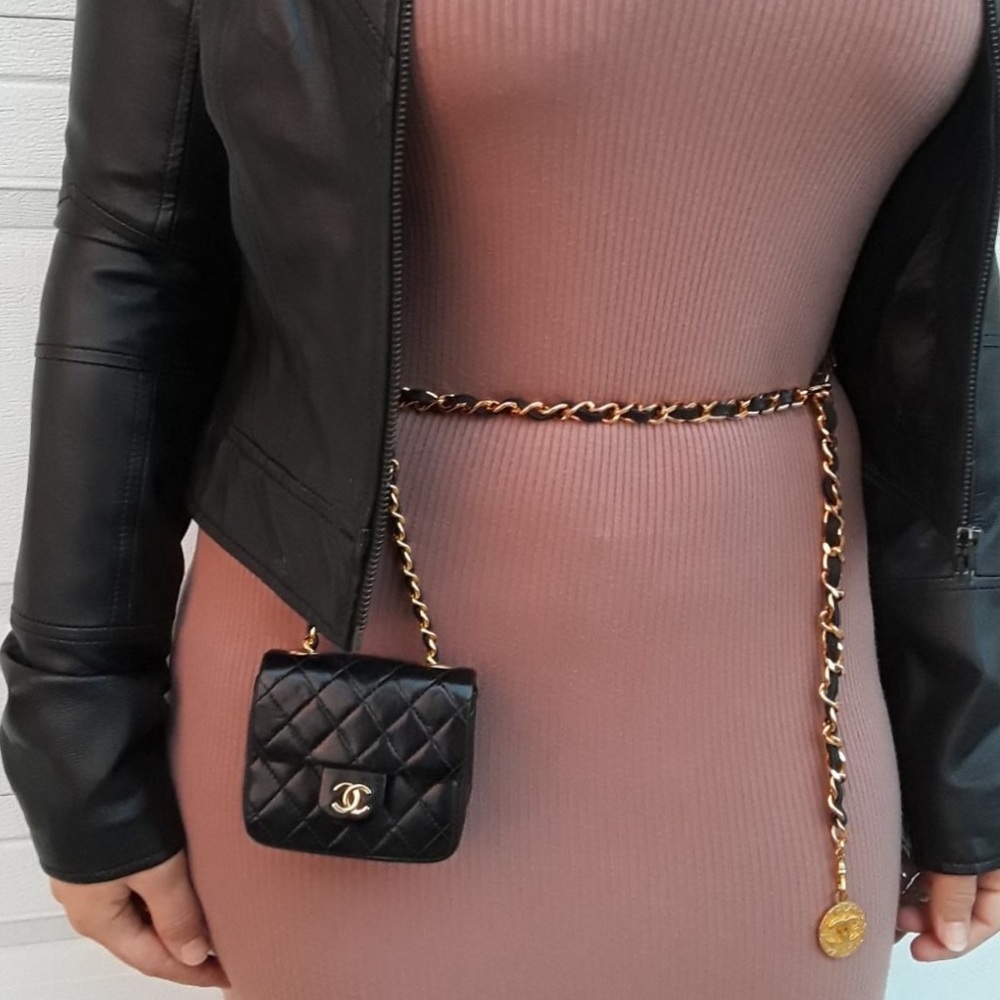 Chanel Belt mini flap Bag Fanny Pack